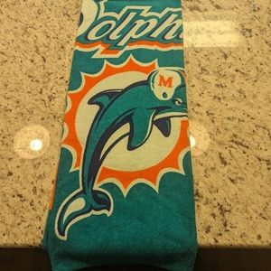 NWT NFL Miami Dolphins Beach Towel